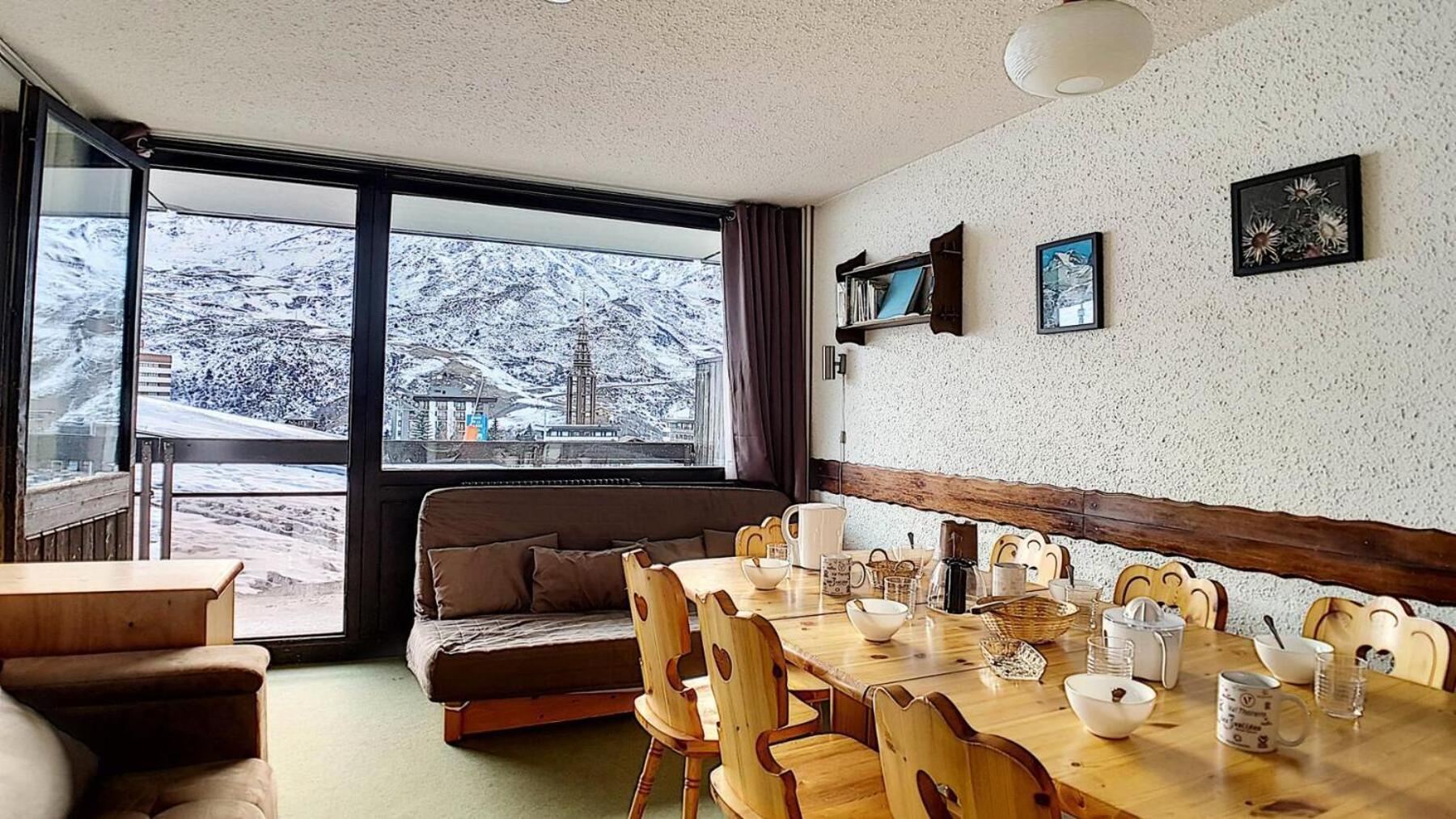 Residence Aravis - Appartement Spacieux - Depart Et Retour Ski Aux Pieds - Balcon Vue Montagnes Mae-3704 圣马丁德贝尔维尔 外观 照片